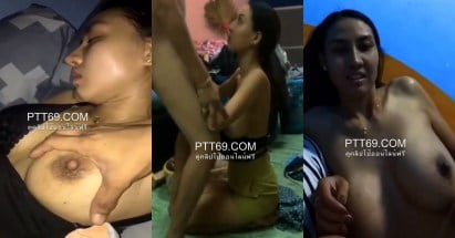 หลุดคู่รักบ้านๆ นมใหญ่มาก