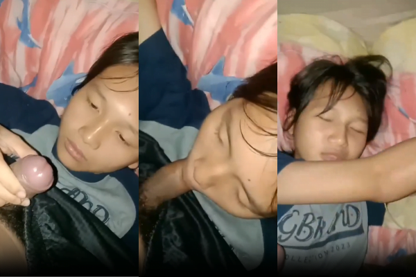 คลิปหลุดม.ต้น หลุดม.ต้นอมให้แฟนหนุ่มก่อนนอนเด็ดมาก