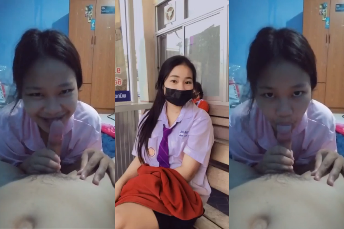 สาวเทคนิคสาวพาณิชย์หลุดนักเรียนนักศึกษาสาวอมเด็ดเสียวมากอมดูดชอบอมควยมาก
