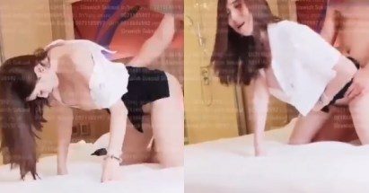 คลิปหลุดนักเรียนดาวtiktokหลุดรับงาน