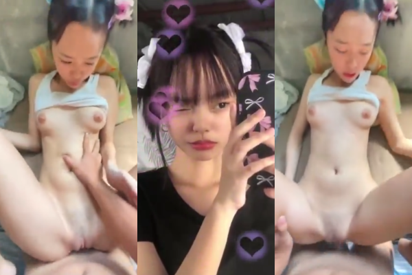คลิปหลุดนักเรียน น้องmoomooดาวtiktokสาวสวยน่ารักหลุดกับแฟนกระแทกหีโครตเสียวมาก