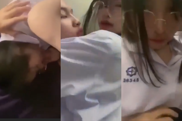 หลุดนักเรียนเย็ดคาชุด โครตเด็ดสาวแว่นสาวสวยนัดหนุ่มมาเสียวคาห้องน้ำห้าง